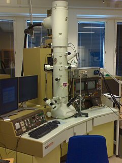 The electron microscope (TEM)